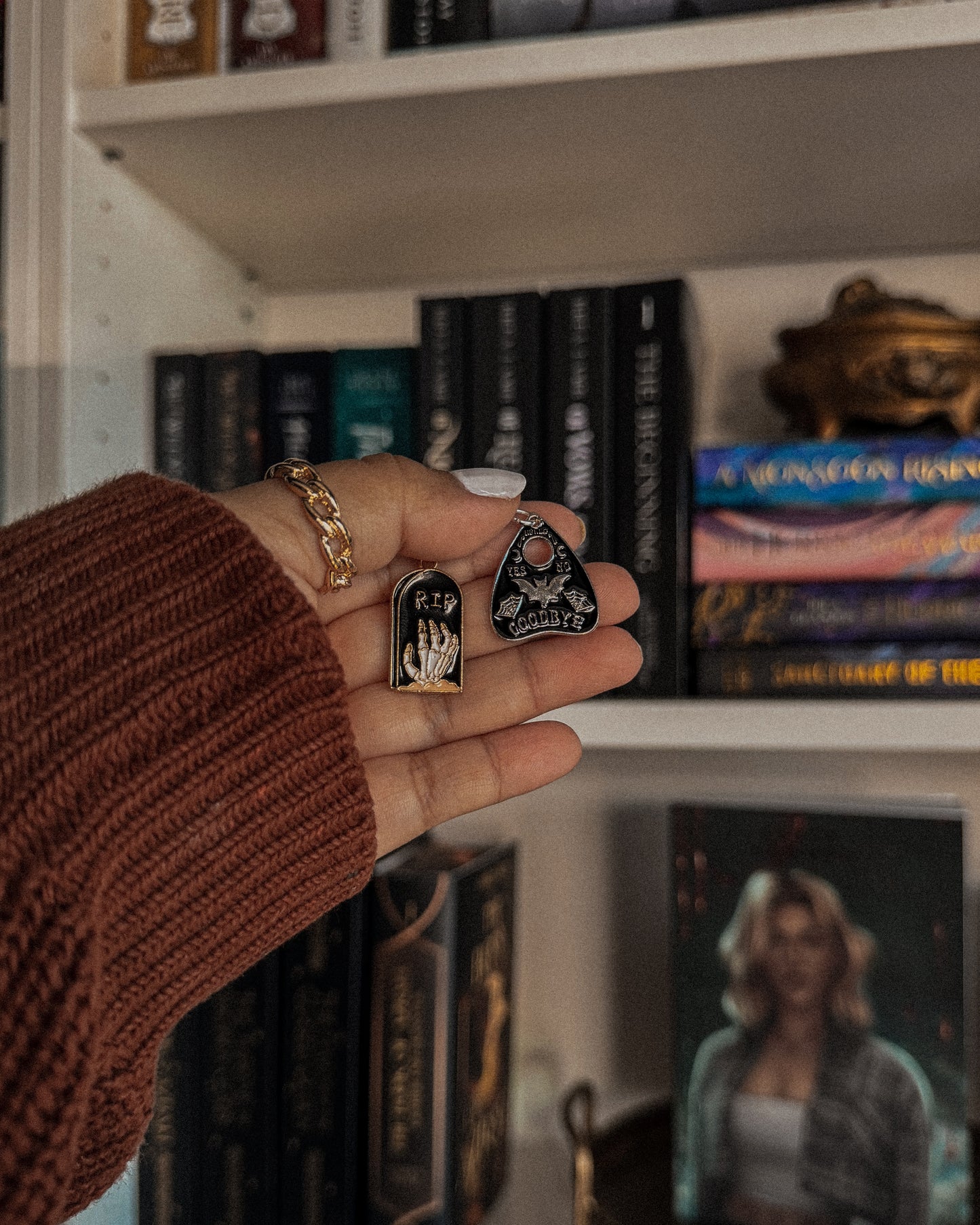 Witchy/Halloween E-Reader Charms