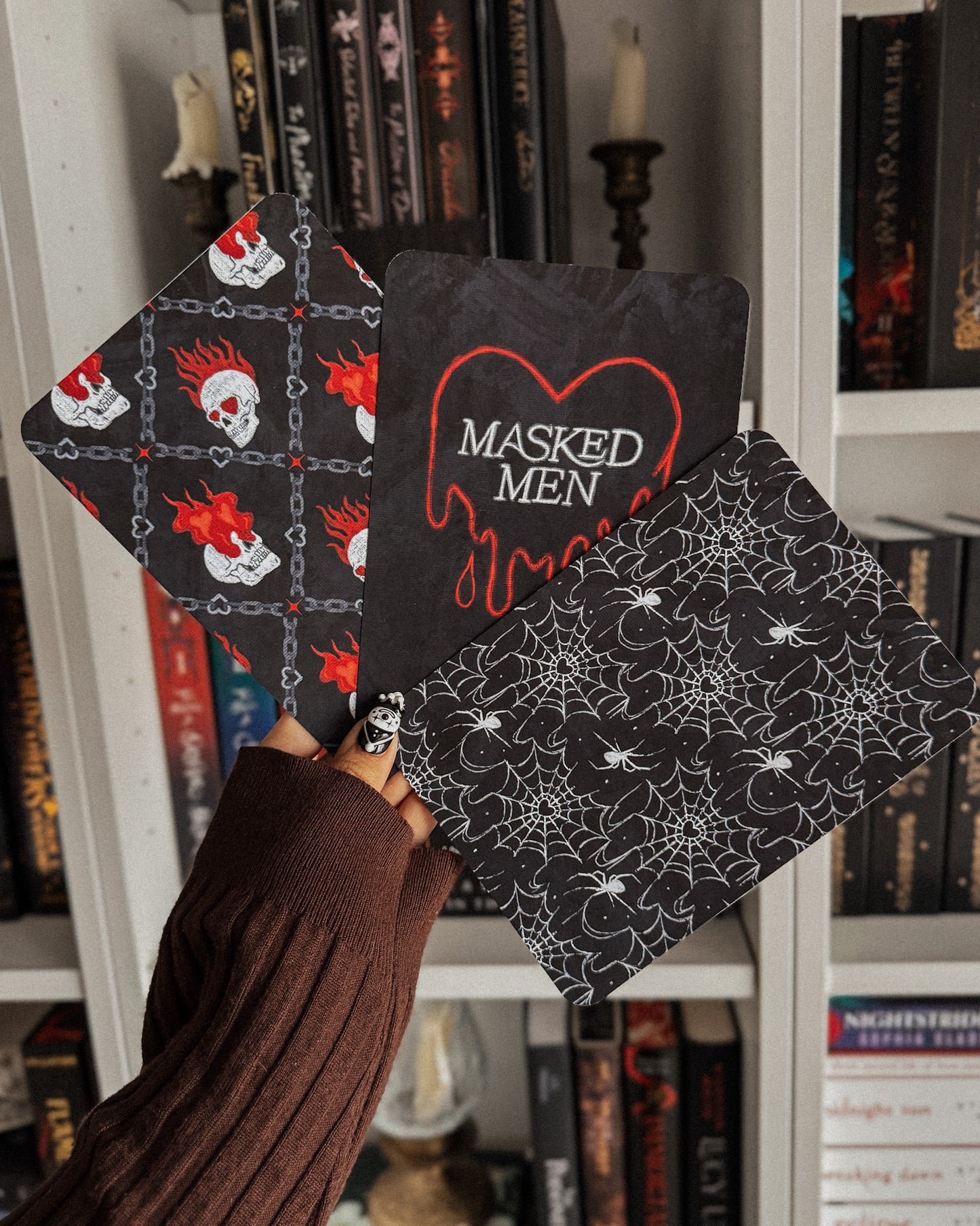 Painterly Style Dark Romance Kindle Inserts