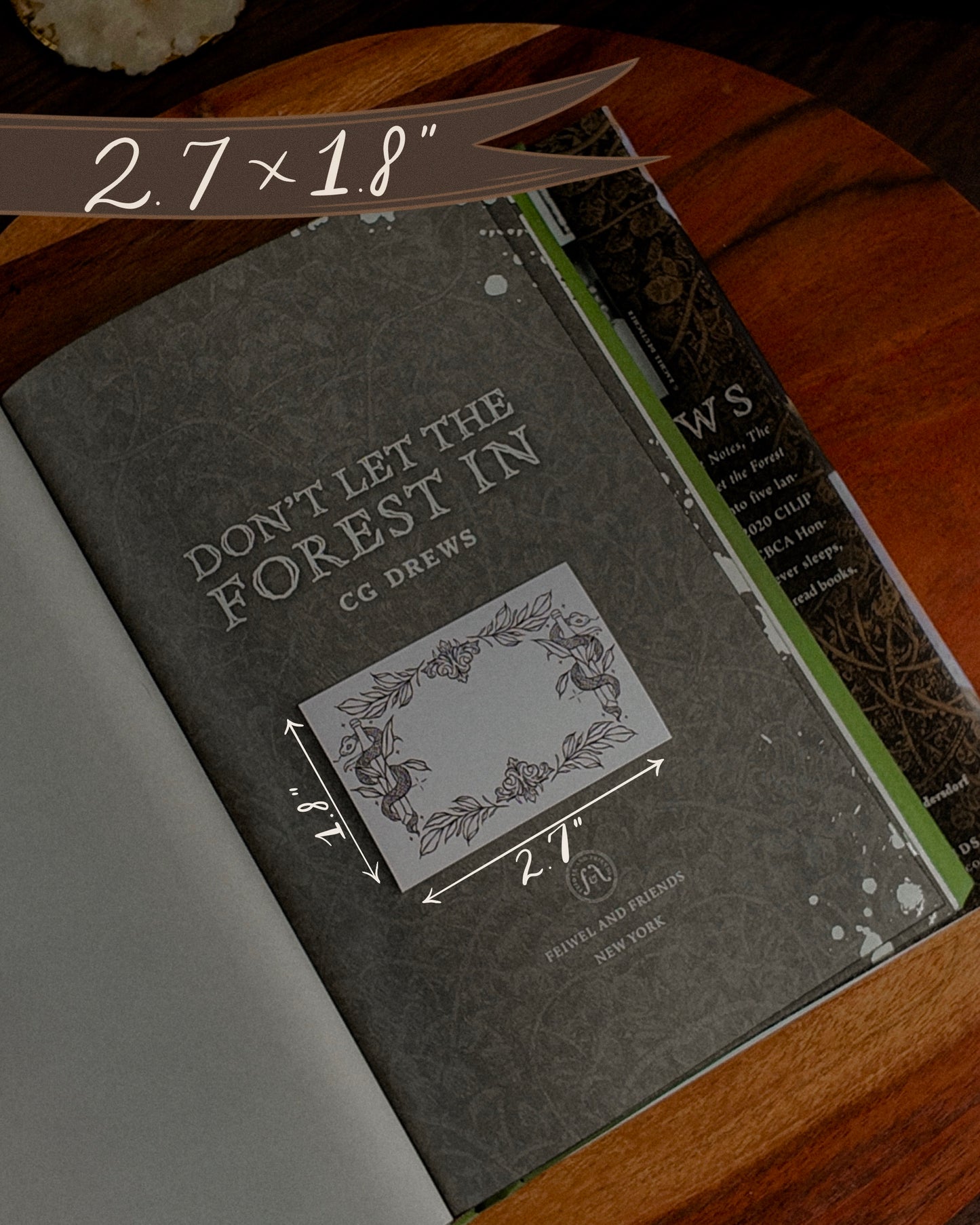 Bookplates – 2.7 x 1.8"