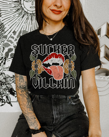 Sucker For The Villain Tee (B+C)