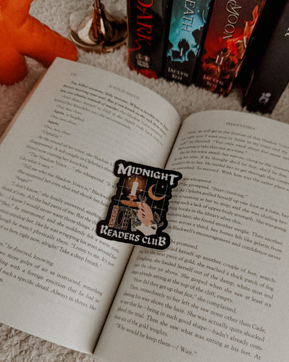 Midnight Readers Club Sticker