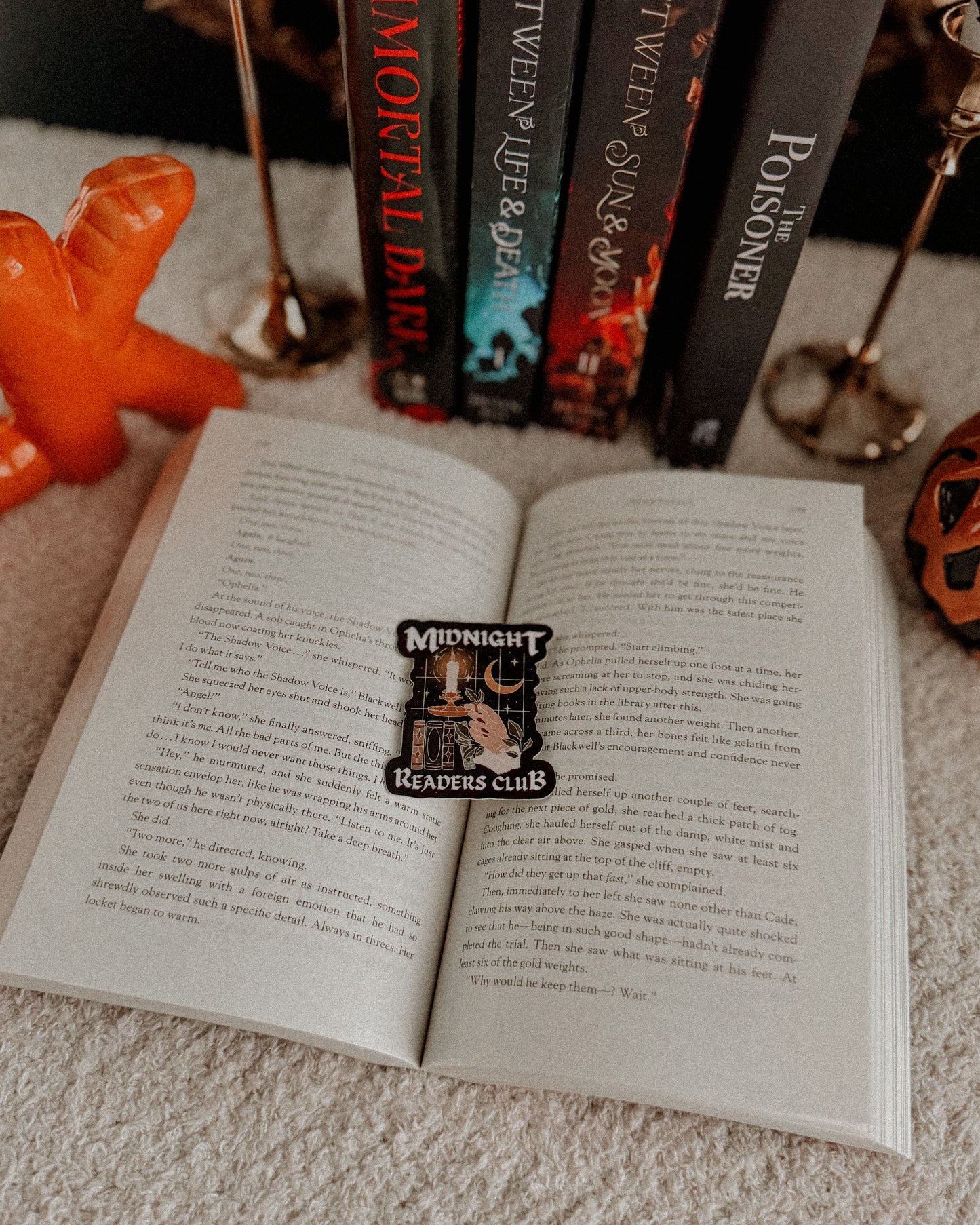 Midnight Readers Club Sticker