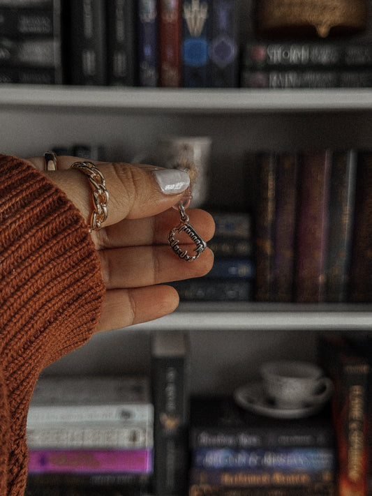 Vampire Teeth E-Reader Charm