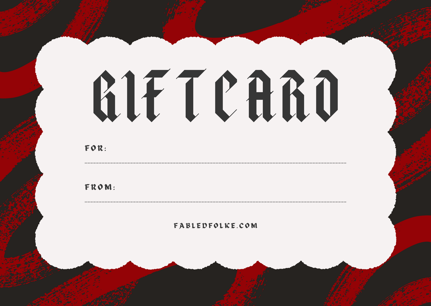 Fabled Folke Gift Card