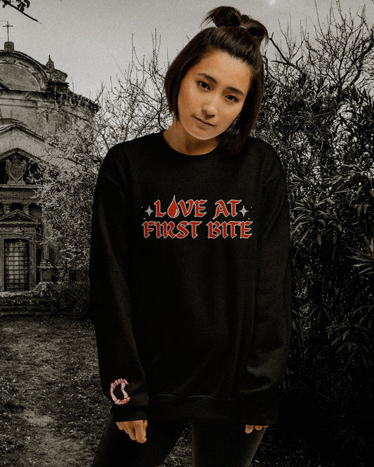 Love At First Bite Vampire Sweatshirt